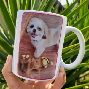 Caneca Personalizada Foto Cachorro - Voar Personalizados