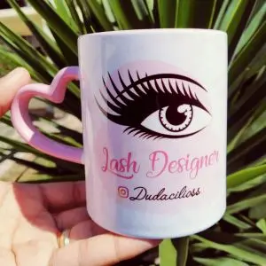 Caneca Personalizada Lash Designer - Voar Personalizados