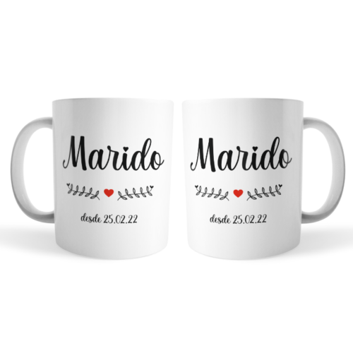 Kit Par de canecas personalizadas para Casal