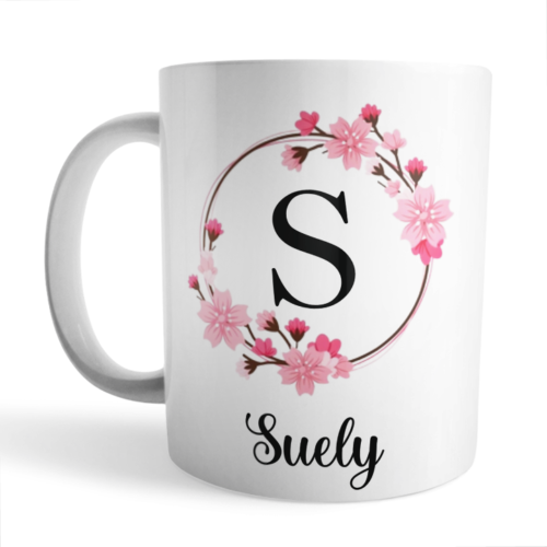 Caneca Personalizada Aniversário – Amiga parabéns pelo seu dia com nome e data