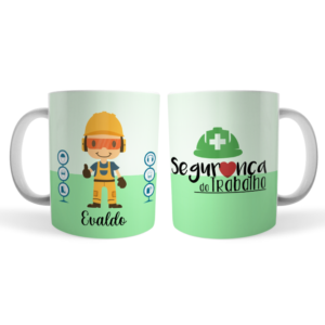 Caneca técnico técnica de segurança do trabalho