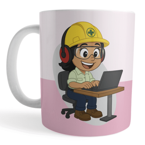 Caneca Técnica Segurança do Trabalho Feminina