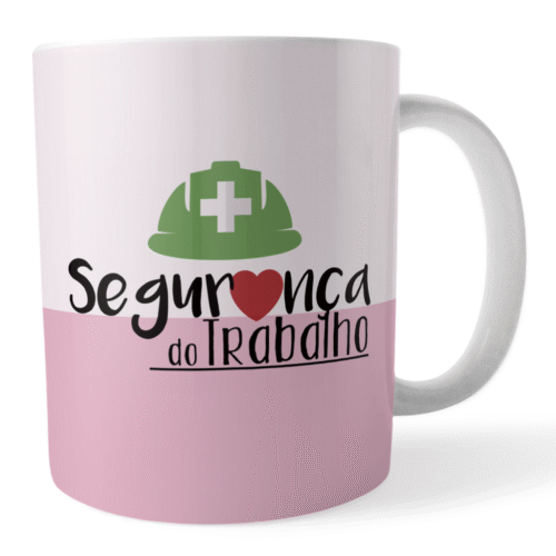 Caneca Técnica Segurança do Trabalho Feminina