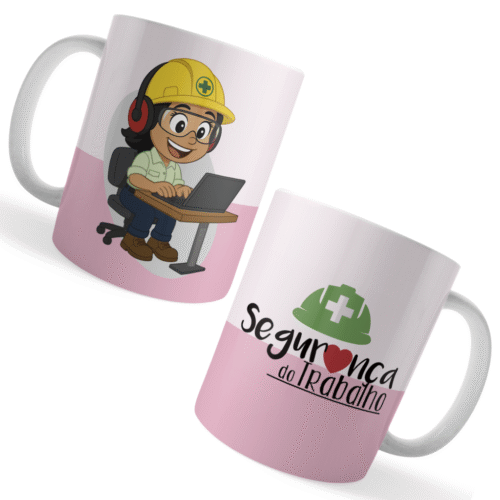 Caneca Técnica Segurança do Trabalho Feminina