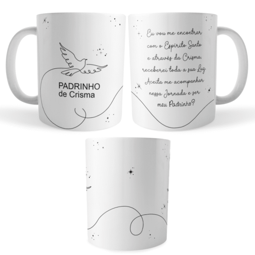 Caneca Madrinha de Crisma - Imagem 4