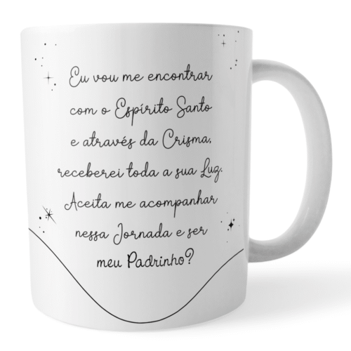 Caneca Madrinha de Crisma - Imagem 3