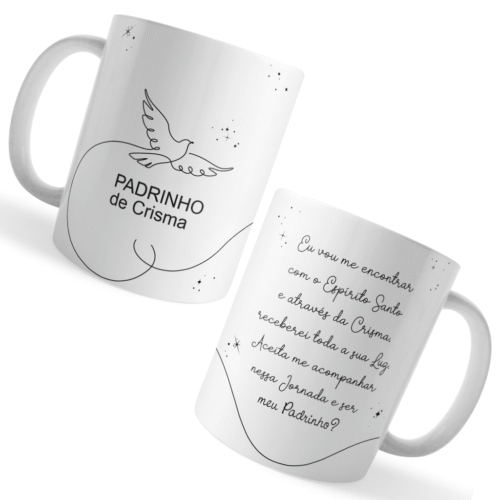 Caneca Madrinha de Crisma