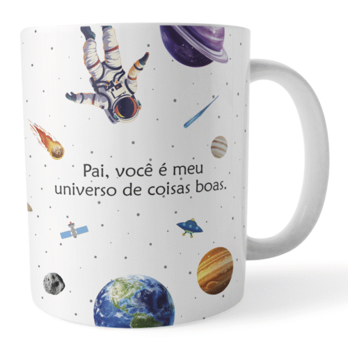 Caneca Melhor Pai do Universo – Presente Criativo para Pais - Imagem 4