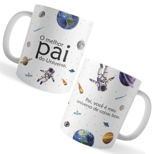 Caneca Melhor Pai do Universo – Presente Criativo para Pais - Imagem 2