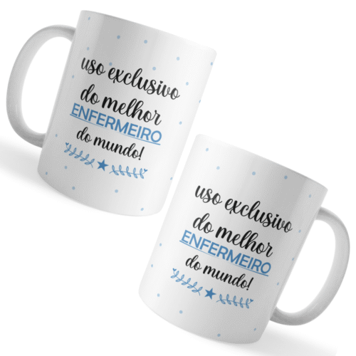 Caneca Melhor Enfermeiro do Mundo - Enfermeiro especial - Imagem 3