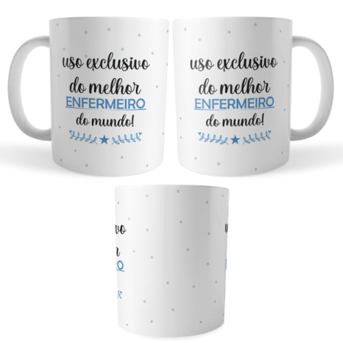 Caneca Melhor Enfermeiro do Mundo - Enfermeiro especial - Imagem 4
