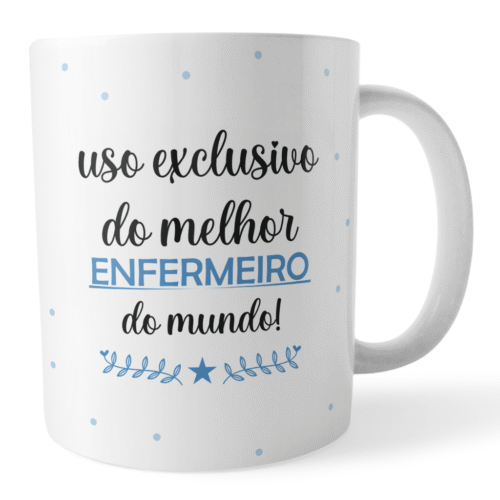 Caneca Melhor Enfermeiro do Mundo - Enfermeiro especial - Imagem 2