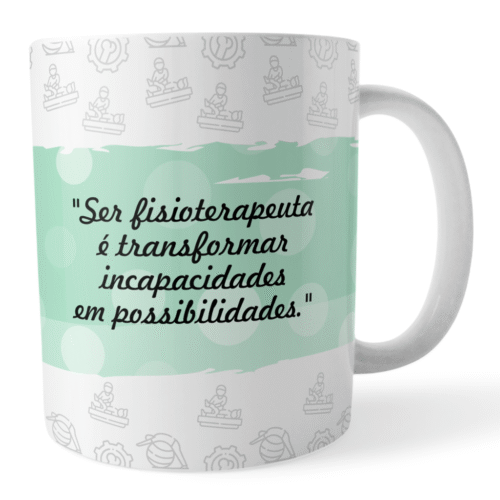 Caneca Fisioterapia fisioterapeuta – Profissional - Imagem 2
