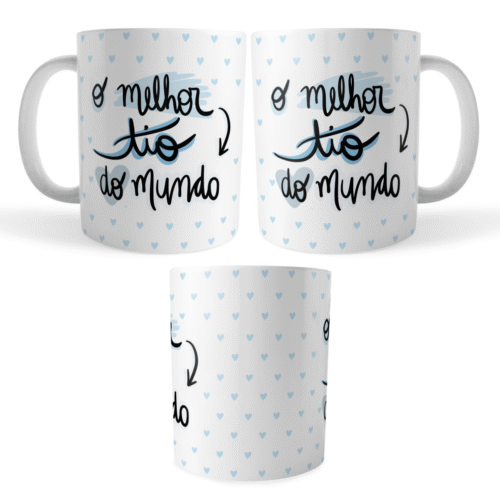 Caneca O Melhor Tio do Mundo – Presente Carinhoso para Tio - Imagem 4