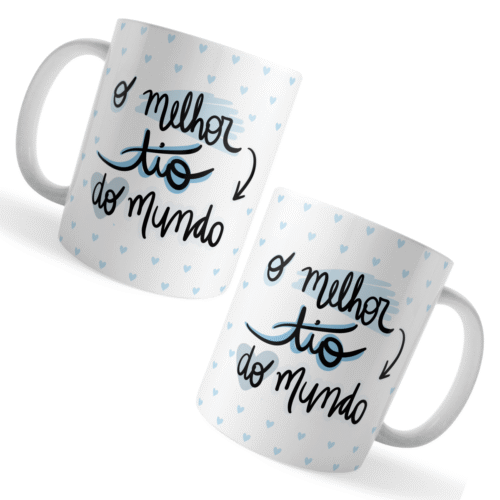 Caneca O Melhor Tio do Mundo – Presente Carinhoso para Tio - Imagem 3