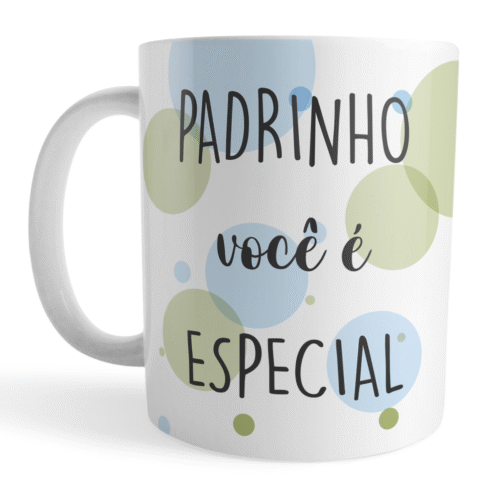Caneca Xicara Padrinho Especial Uso Exclusivo Melhor Padrinh - Imagem 3