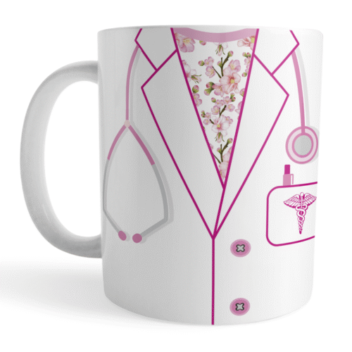 Caneca Xicara A Melhor Pediatra do Mundo Presente pediatria - Imagem 2
