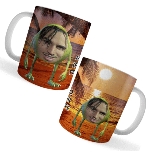 Caneca Xicara Matuê Seja Forte Matuê Não Iria Querer Te Ver Triste Meme - Imagem 5