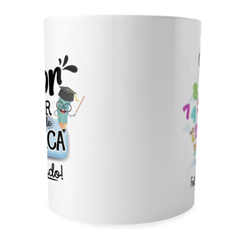 Caneca Xicara Professor de Matemática Dia dos Professores - Imagem 5