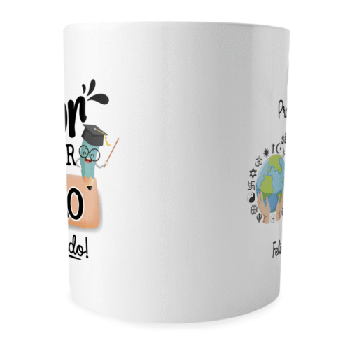 Caneca Xícara Professor de Religião Dia dos Professores - Imagem 5