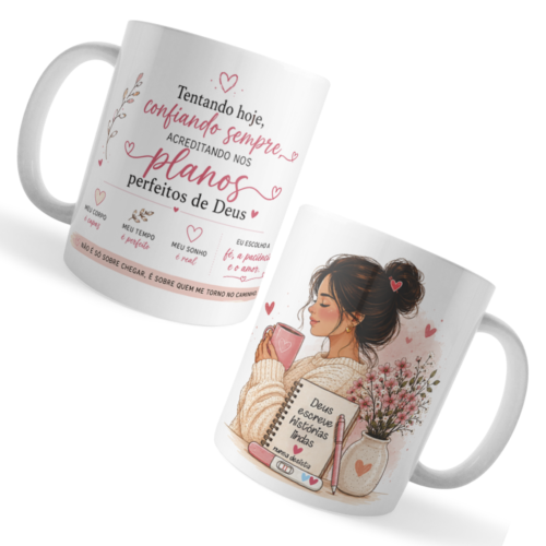 Caneca para Tentantes | Presente para Mulheres Tentando Engravidar