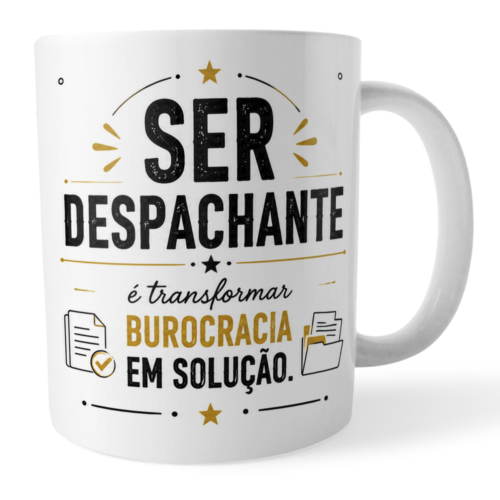 Caneca despachante presente para despachante